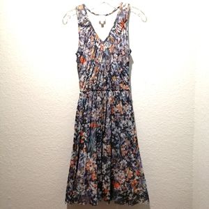 Anthropologie Weston Wear Womens Sleeveless Mesh Floral Dress - Size S